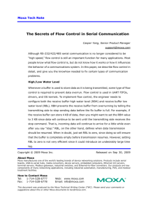 The Secrets of Flow Control in Serial Communication