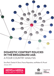 Domestic Content Policies in the Broadband Age