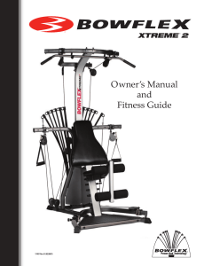 Owner's Manual and Fitness Guide