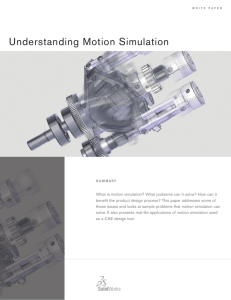Understanding Motion Simulation