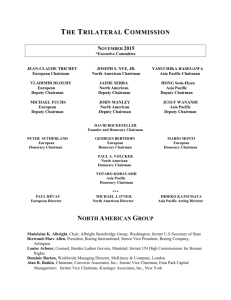 North American Membership List