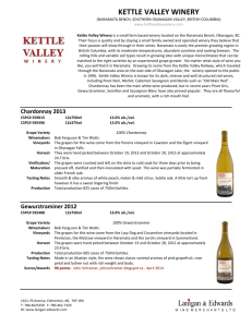 kettle valley winery - Lanigan & Edwards Wine Merchants Ltd.