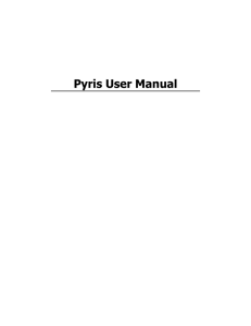 Pyris User Manual - Molecular Design Institute