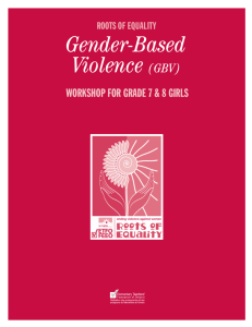 Workshop for Grade 7 & 8 girls' conferences