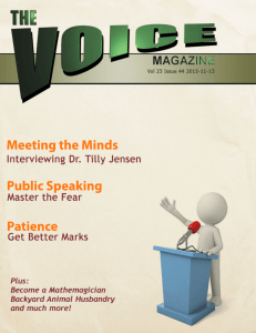 Articles - The Voice Magazine