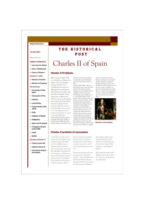 Charles II of Spain - Open Class