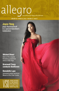 Joyce Yang - Vancouver Symphony Orchestra