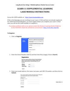 learn 11 supplemental learning lassi module instructions