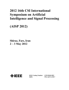 AISP 2012 - Proceedings.com