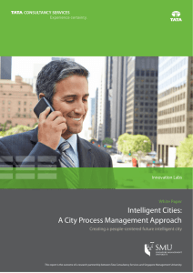 Intelligent Cities: A City Process Management Approach