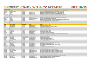 Vitality Wellness Network
