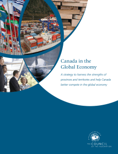Canada in the Global Economy
