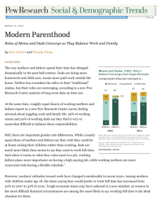 Modern Parenthood - Gendered Innovations