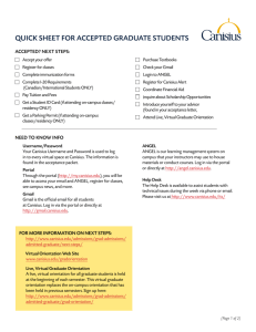 Accepted Students Checklist