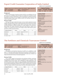 The Fertilisers and chemicals Tranvancore Limited