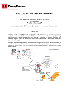 lng conceptual design strategies