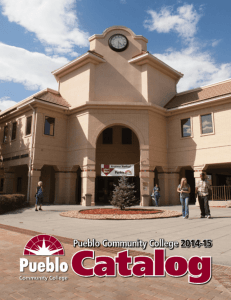 2014-2015 Catalog - Pueblo Community College