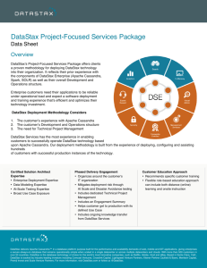 DataStax Project-Focused Services Package