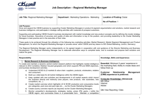 Regional Marketing Manager - Dubai