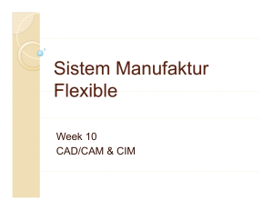 Sistem Manufaktur Sistem Manufaktur Flexible