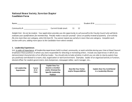 national honor society xaverian chapter character reference form national honor society leadership recommendation letter