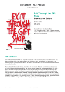 Exit Through the Gift Shop Discussion Guide
