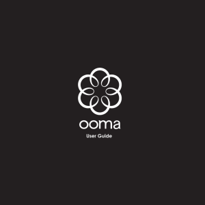 User Guide - Ooma
