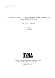 Understanding and Improving Residual Distributions for