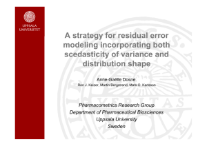 A strategy for residual error modeling incorporating both scedasticity