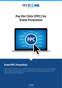 Pay Per Click (PPC) for Event Promotion