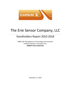 The Erie Sensor Company, LLC