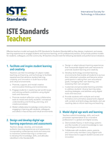 ISTE Standards Teachers
