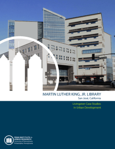 Martin Luther King Jr. Library - Penn Institute for Urban Research
