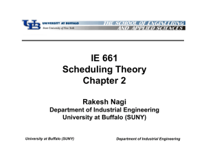 IE 661 Scheduling Theory Chapter 2