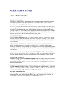 Nationalism in Europe