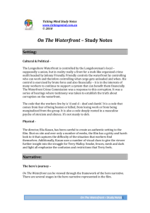 On The Waterfront – Study Notes