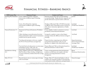 Financial Fitness—Banking Basics