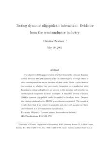 Testing dynamic oligopolistic interaction: Evidence from the