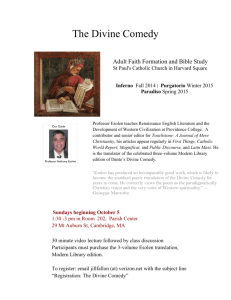 Course on The Divine Comedy