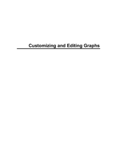 Customizing and Editing Graphs