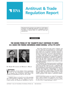 Antitrust & Trade Regulation Report