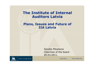 IIA Latvia successes and future final [Compatibility Mode]