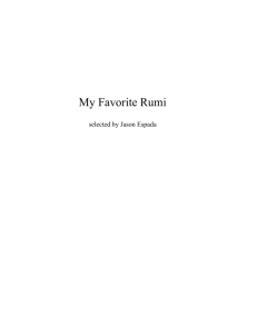 My Favorite Rumi - A Buddhist Library
