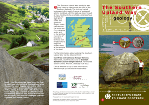 Geology PDF - Southern Upland Way