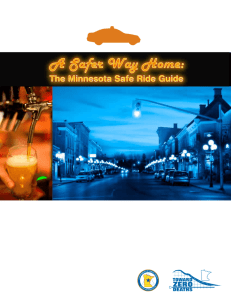 A Safer Way Home: the Minnesota Safe Ride Guide
