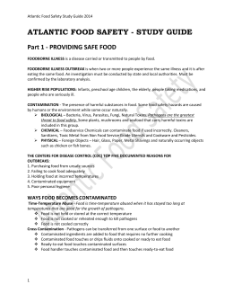 Certified Professional Food Manager Study Guide Virginia Beach Certified Professional Food Manager Study Guide Virginia Beach