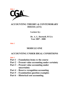 Lecture Handout 1 - Certified General Accountants Association of