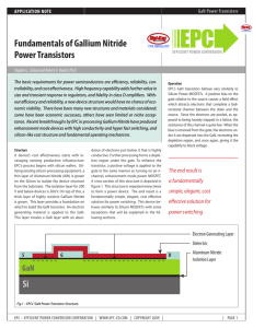 Fundamentals of Gallium Nitride Power Transistors - Digi