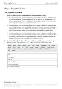 Great Expectations Audio Worksheet
