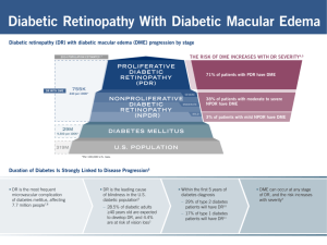 Diabetic Retinopathy with Diabetic Macular